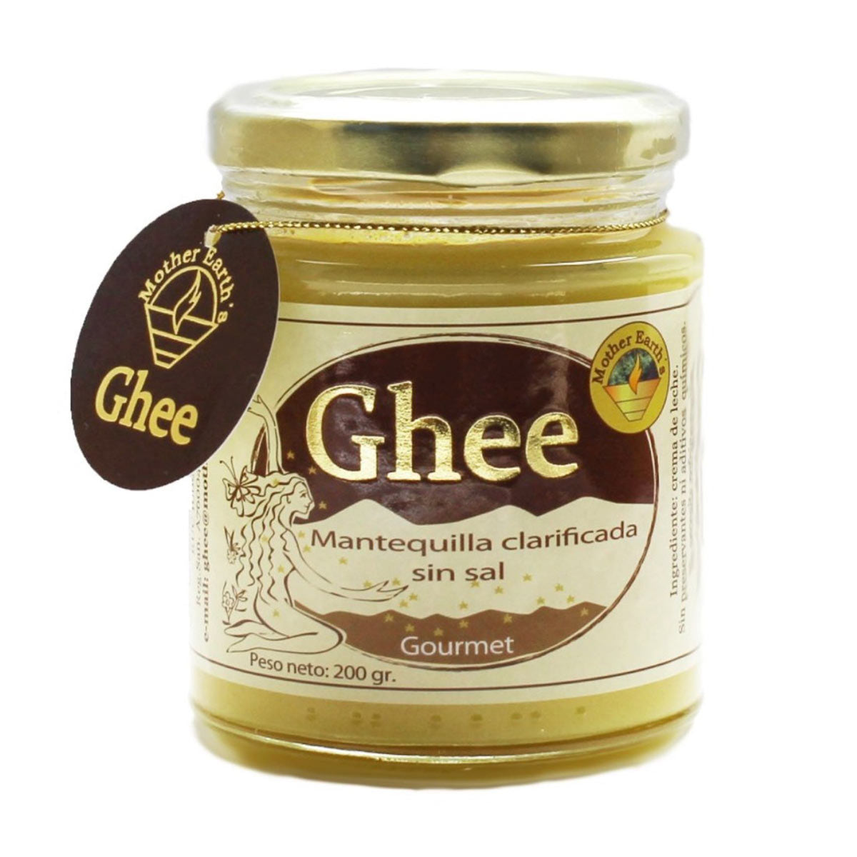 Ghee (Mantequilla Clarificada) - Sin Sal x 250ml