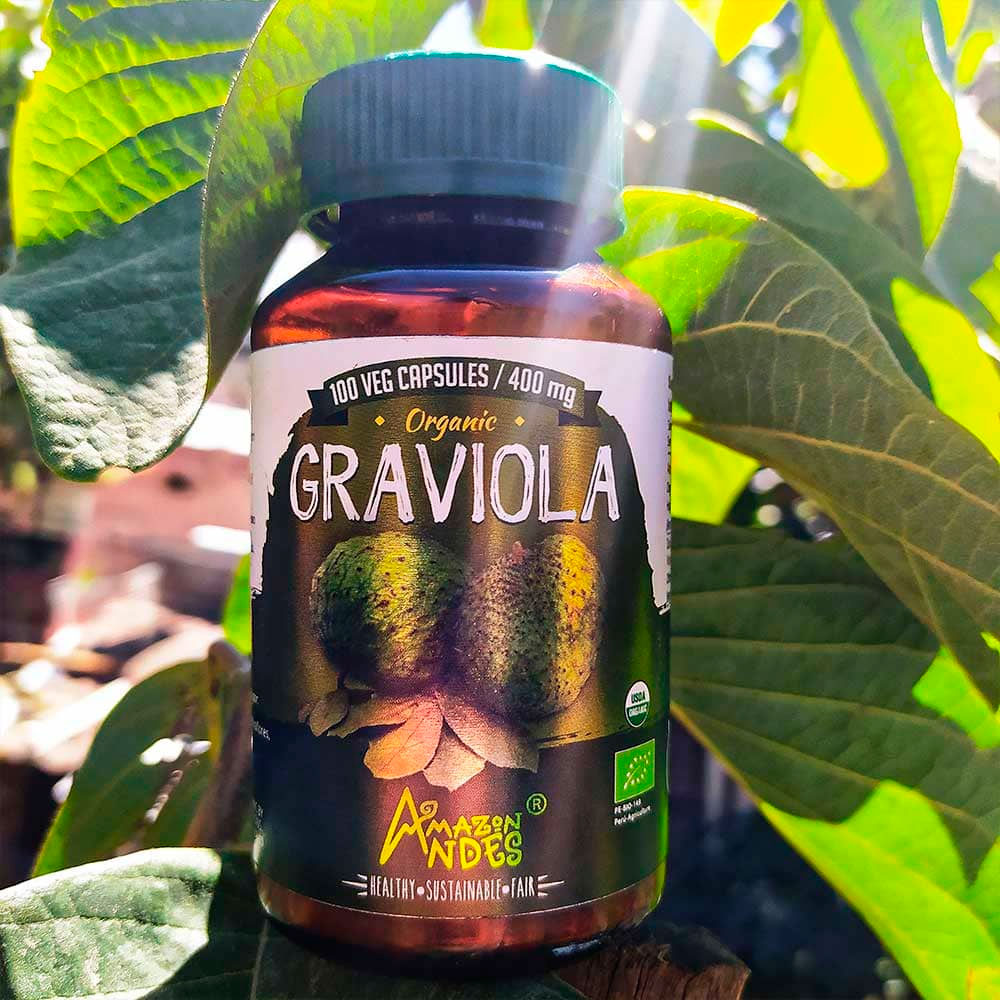 Graviola Orgánica en cápsulas (100 x 400mg)