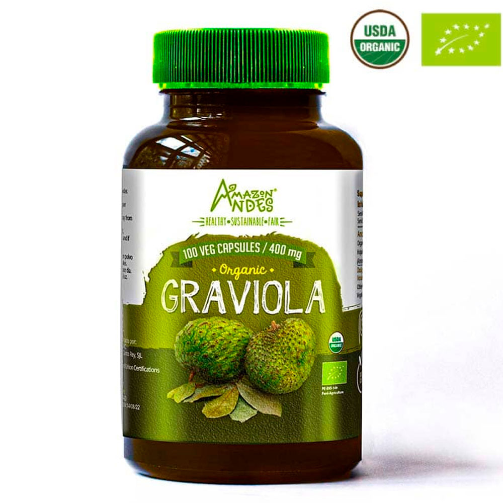 Graviola Orgánica en cápsulas (100 x 400mg)