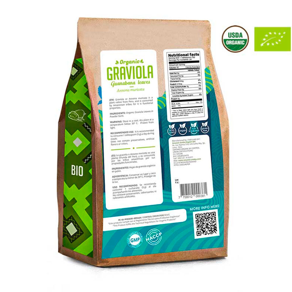 Graviola orgánica en polvo x 100g