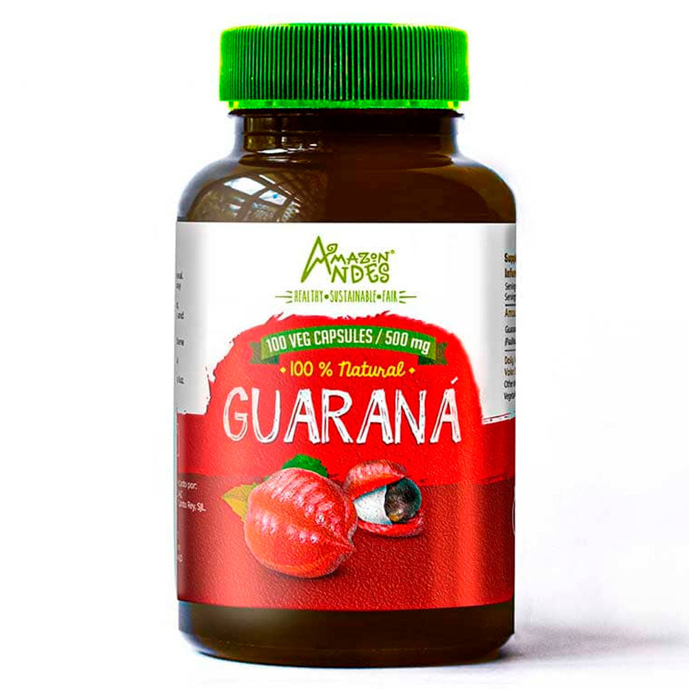 Guaraná en cápsulas (100 x 500mg)