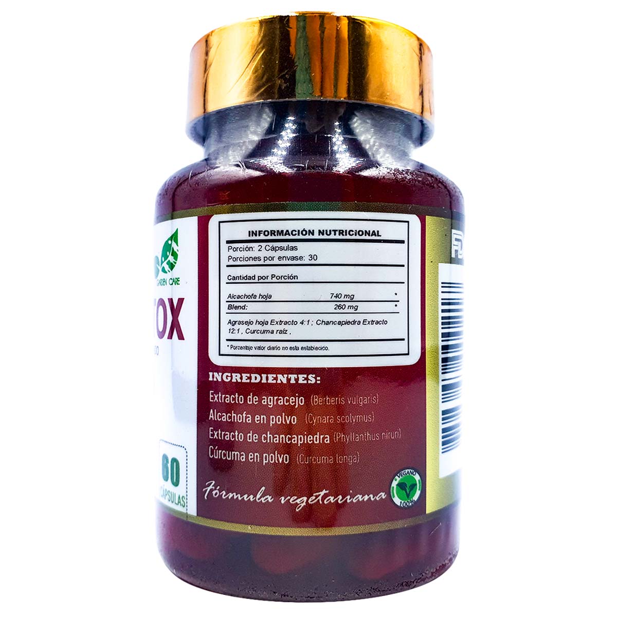 Hepa Detox en cápsulas (60 x 500mg)