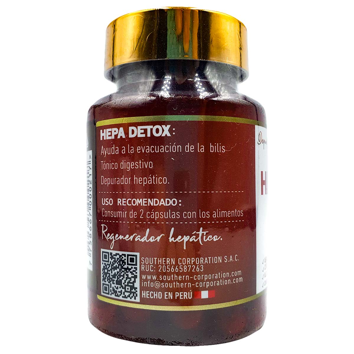 Hepa Detox en cápsulas (60 x 500mg)