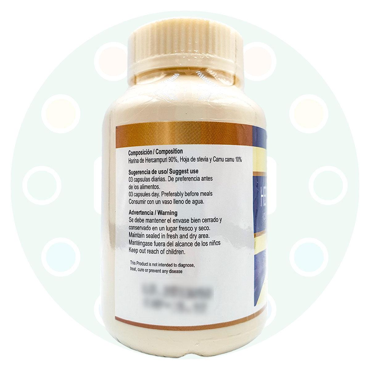 Hercampuri en cápsulas (100 x 500mg) - Tikafarma