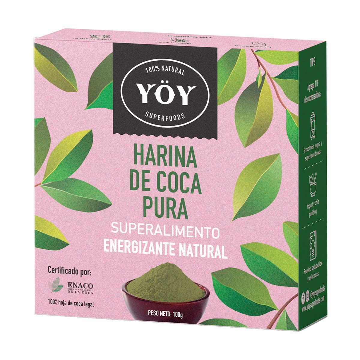 Harina de Coca Pura x 100g - Tikafarma