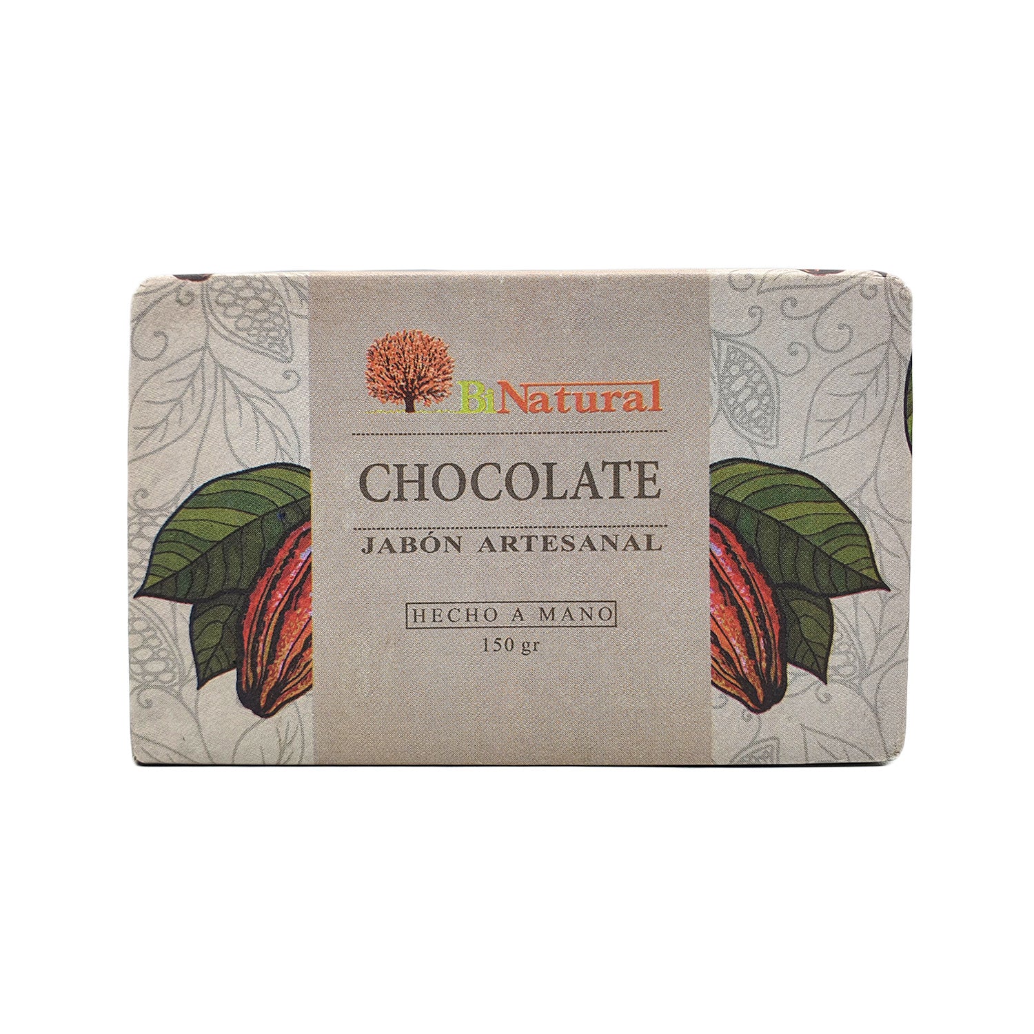 Jabón Artesanal de Chocolate x 150g