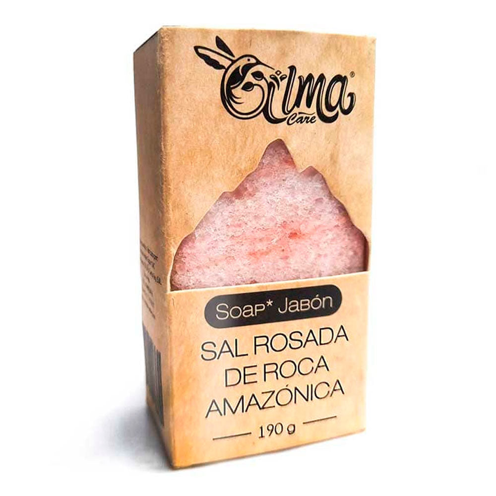 Jabón Exfoliante de Sal de Roca Amazónica x 190g