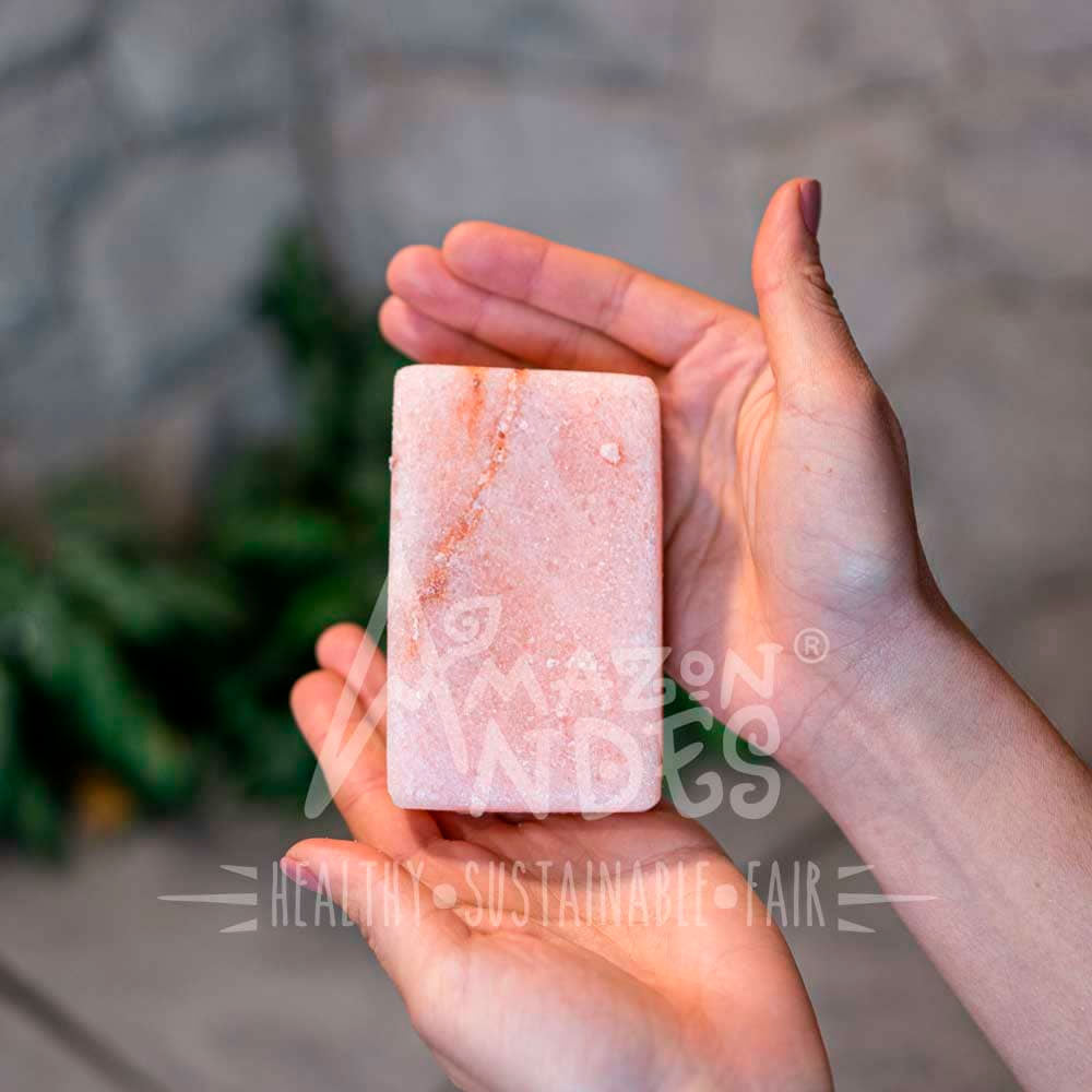 Jabón Exfoliante de Sal de Roca Amazónica x 190g