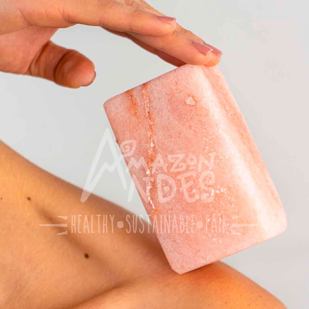 Jabón Exfoliante de Sal de Roca Amazónica x 190g