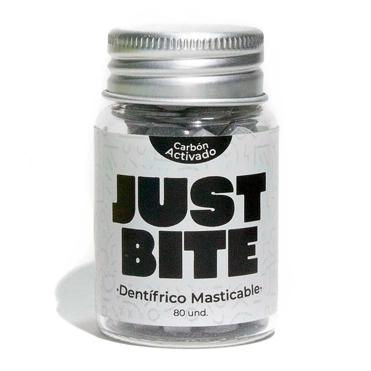 Pasta Dental Natural Sin Flúor en Pastillas - Carbón Activado