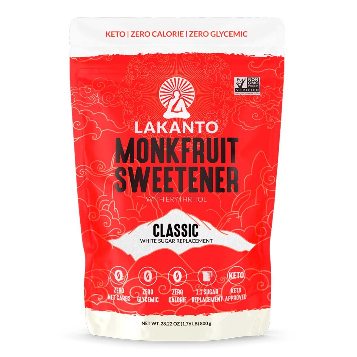 Lakanto Endulzante Classic x 800g