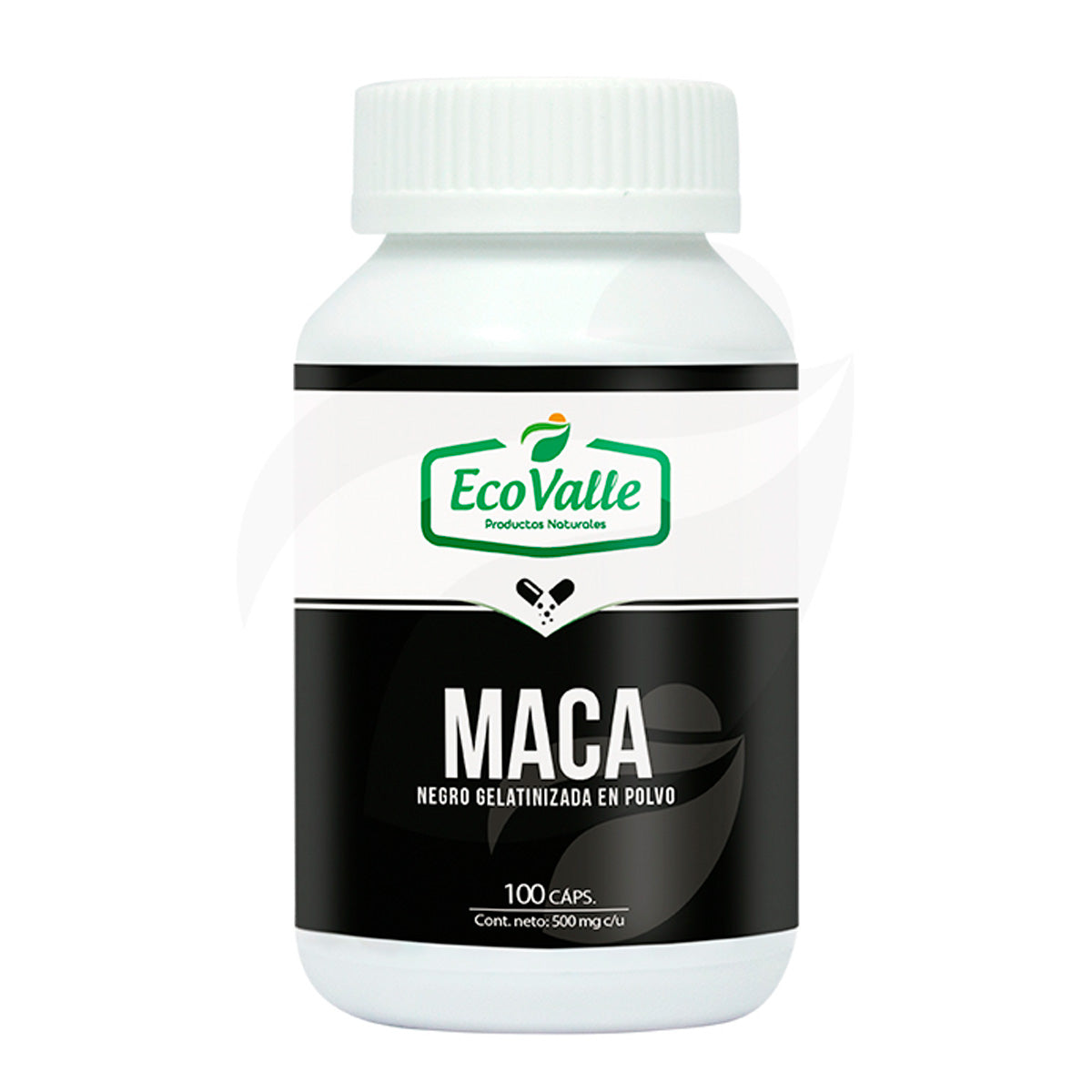Maca Negra Gelatinizada en cápsulas (100 x 500mg)