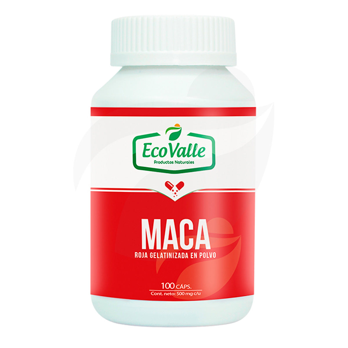Maca Roja Gelatinizada en cápsulas (100 x 500mg)