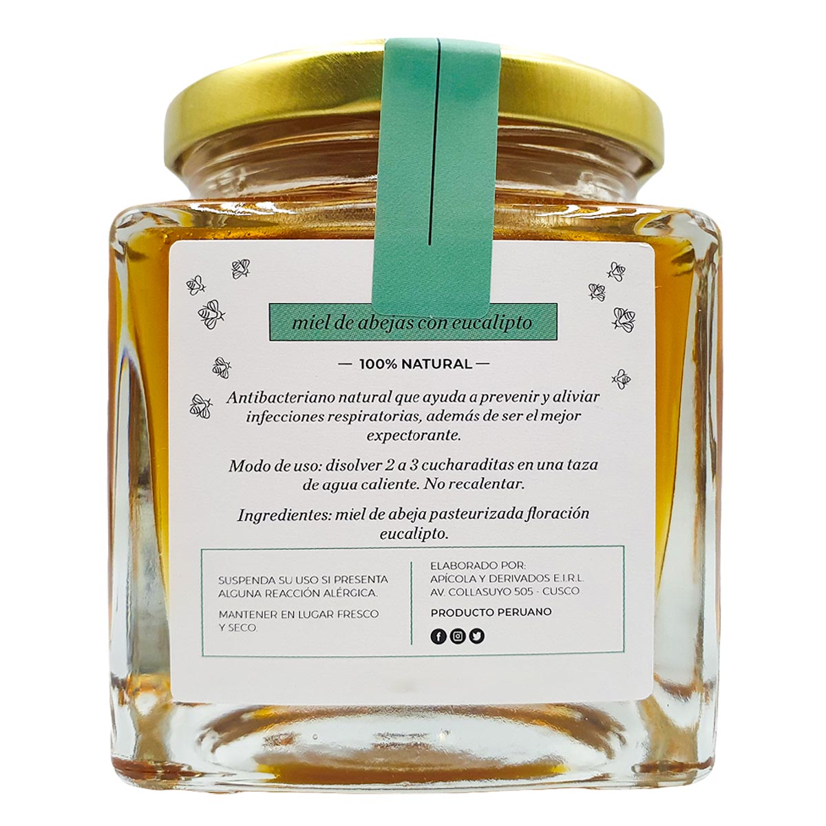 Miel de Abejas - Floración Eucalipto x 250ml