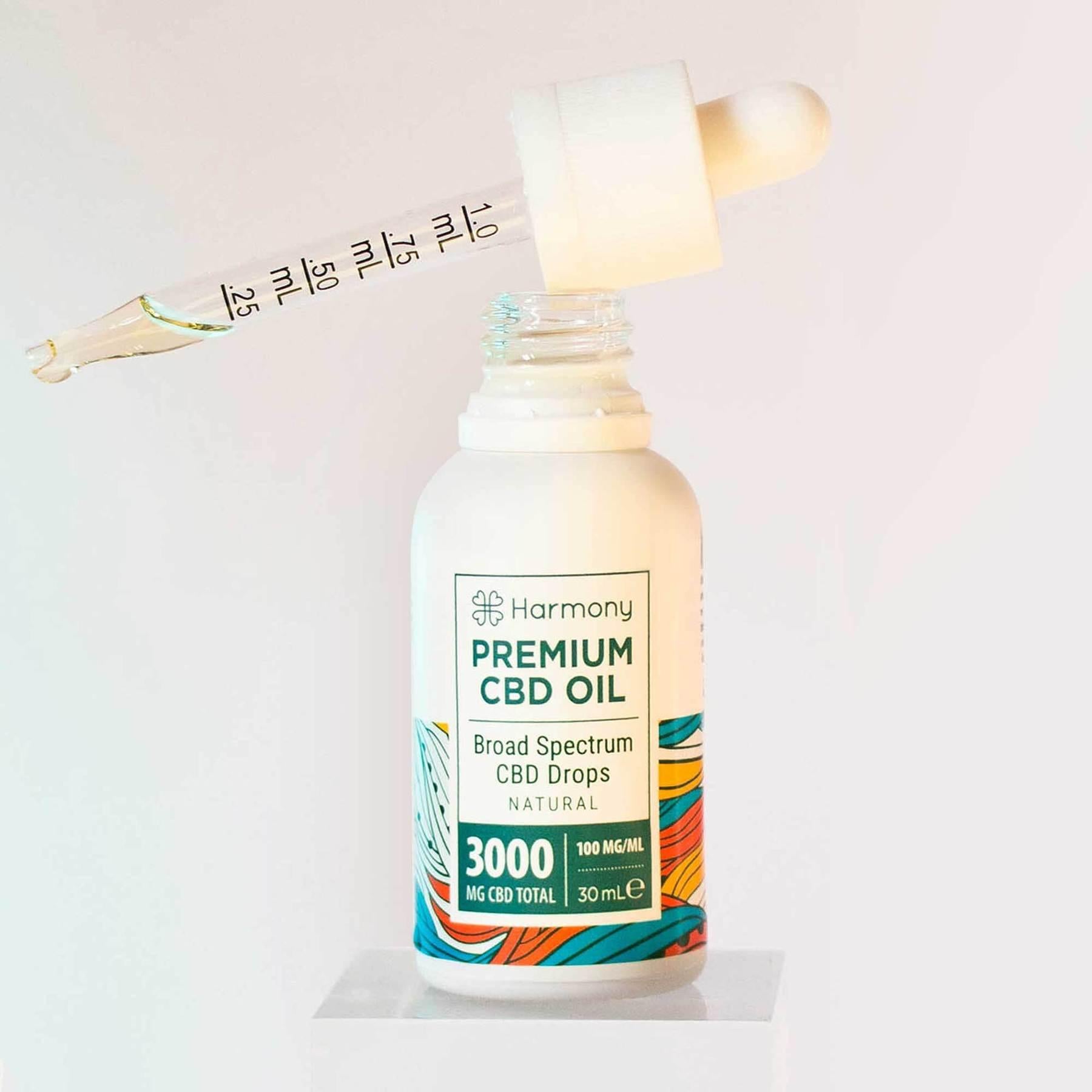Harmony CBD Oil 3000mg x 30ml (10% CBD) - Muy Fuerte - Tikafarma