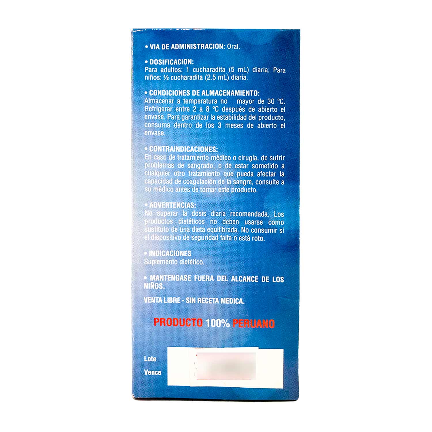 Omega 3 Ultra (EPA + DHA) - Solución Oral x 120ml