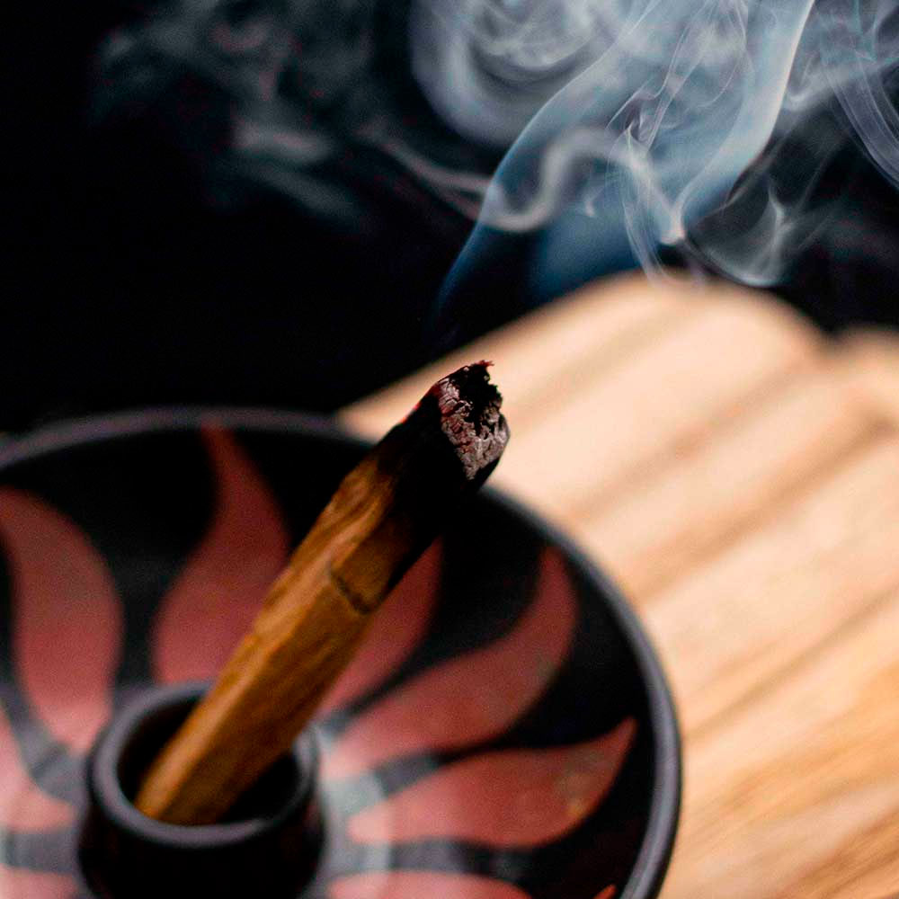 Quemador de Conos e Incienso Palo Santo
