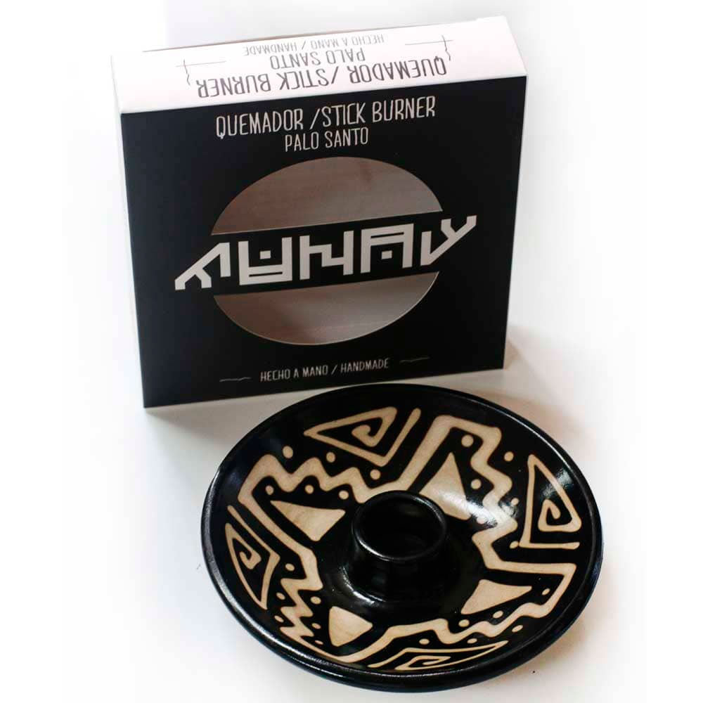 Quemador de Conos e Incienso Palo Santo