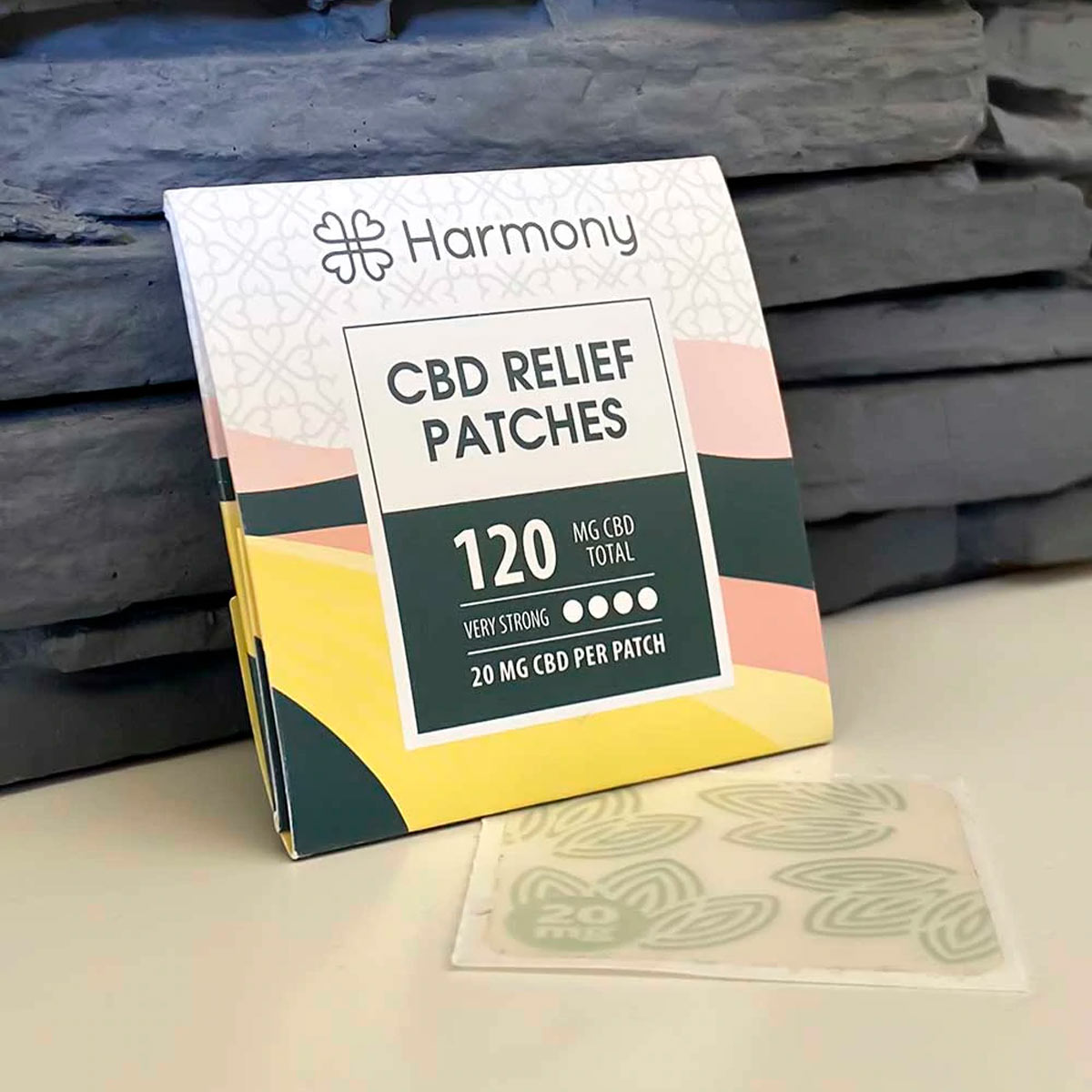 Parches para Dolores Musculares 120mg CBD x 6u