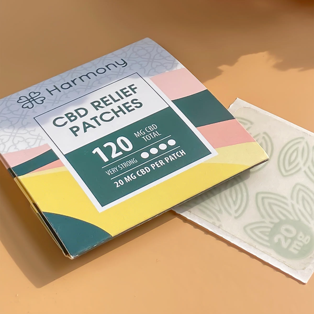 Parches para Dolores Musculares 120mg CBD x 6u