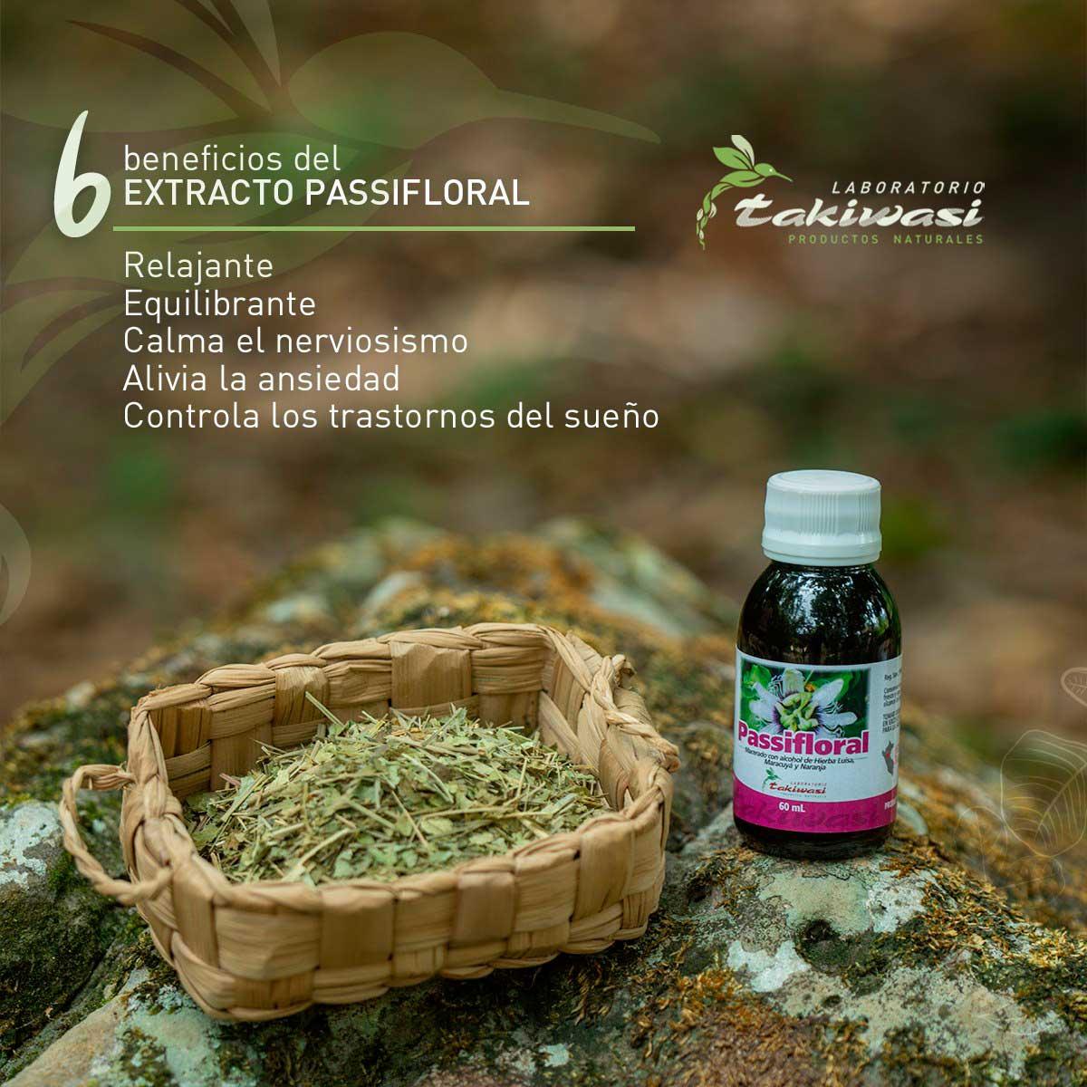 Extracto Passifloral x 60ml - Tikafarma