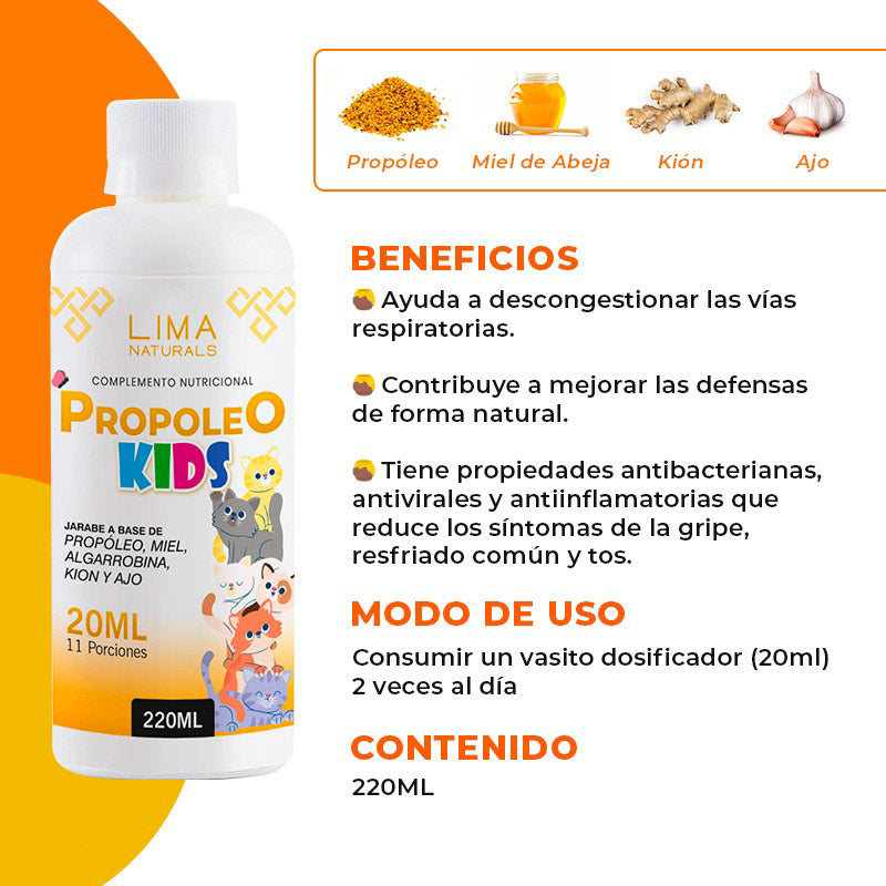 Extracto de Propóleo para Niños x 220ml