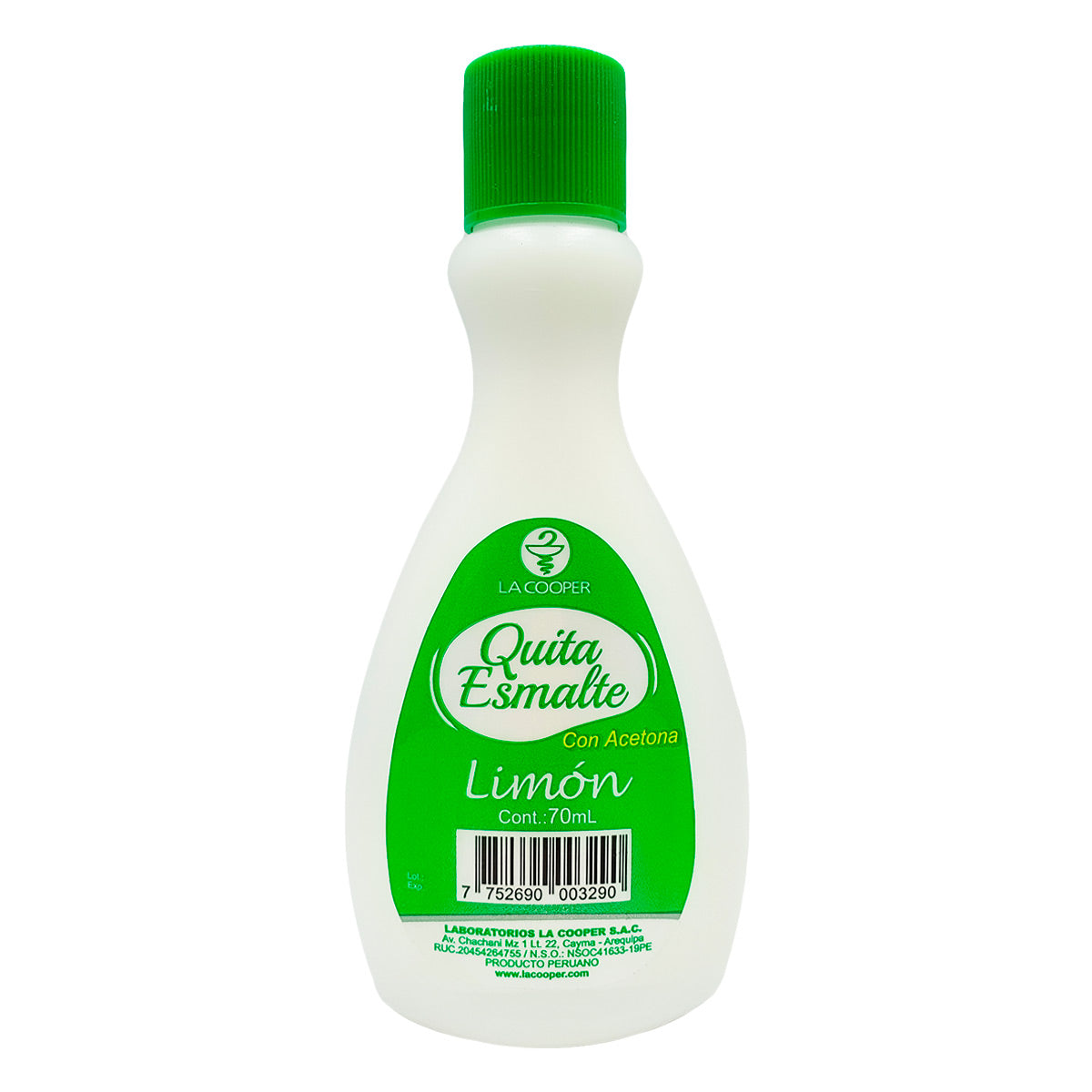 Quita Esmalte Limón x 70ml