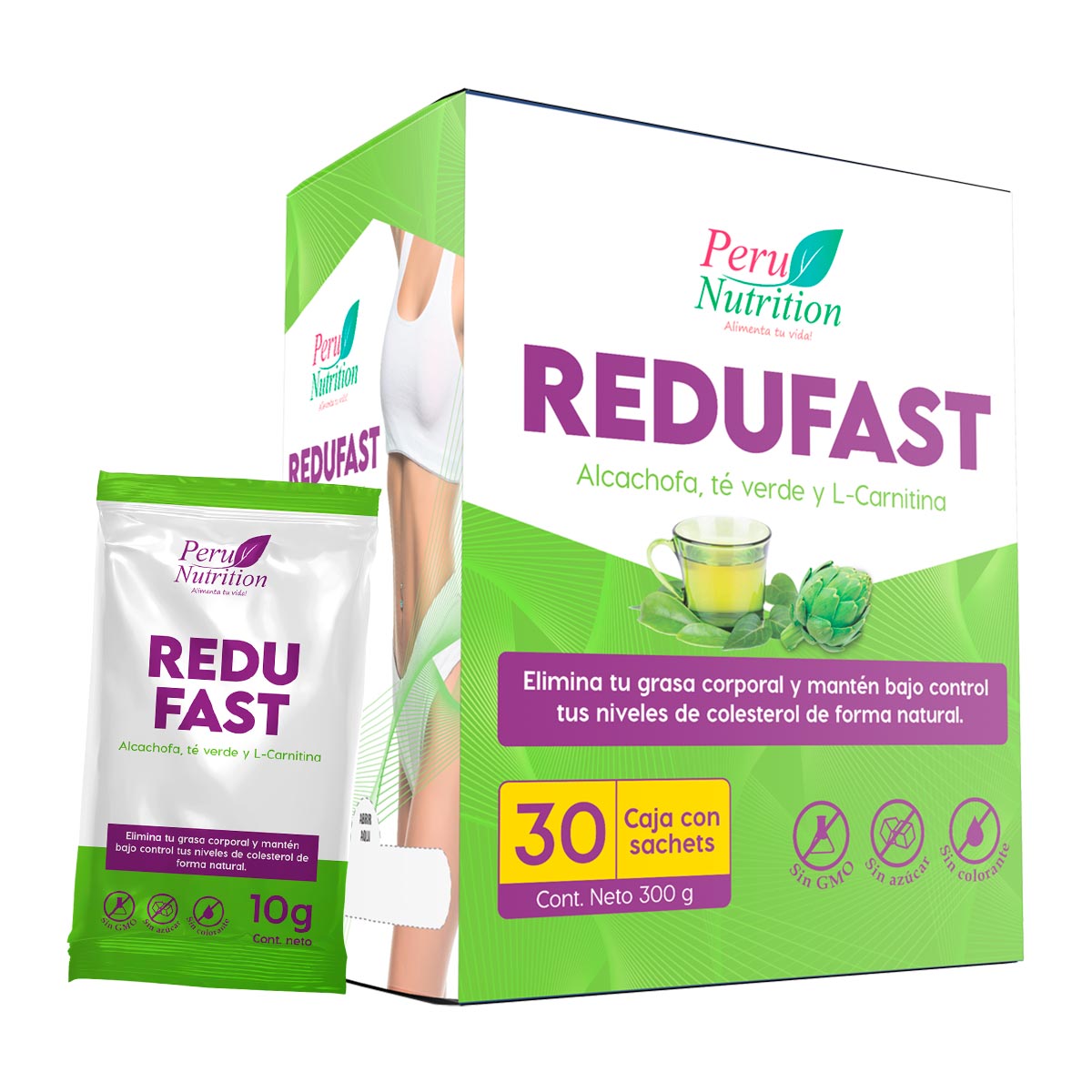 Redu Fast (Quemador de Grasa) x 30 sobres