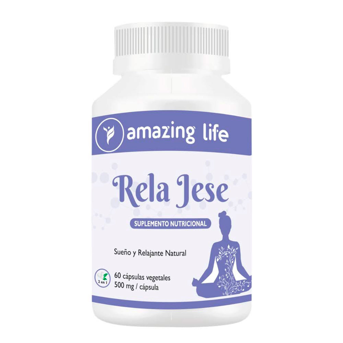 Rela Jese - Sueño y Relajante Natural en cápsulas (500mg)
