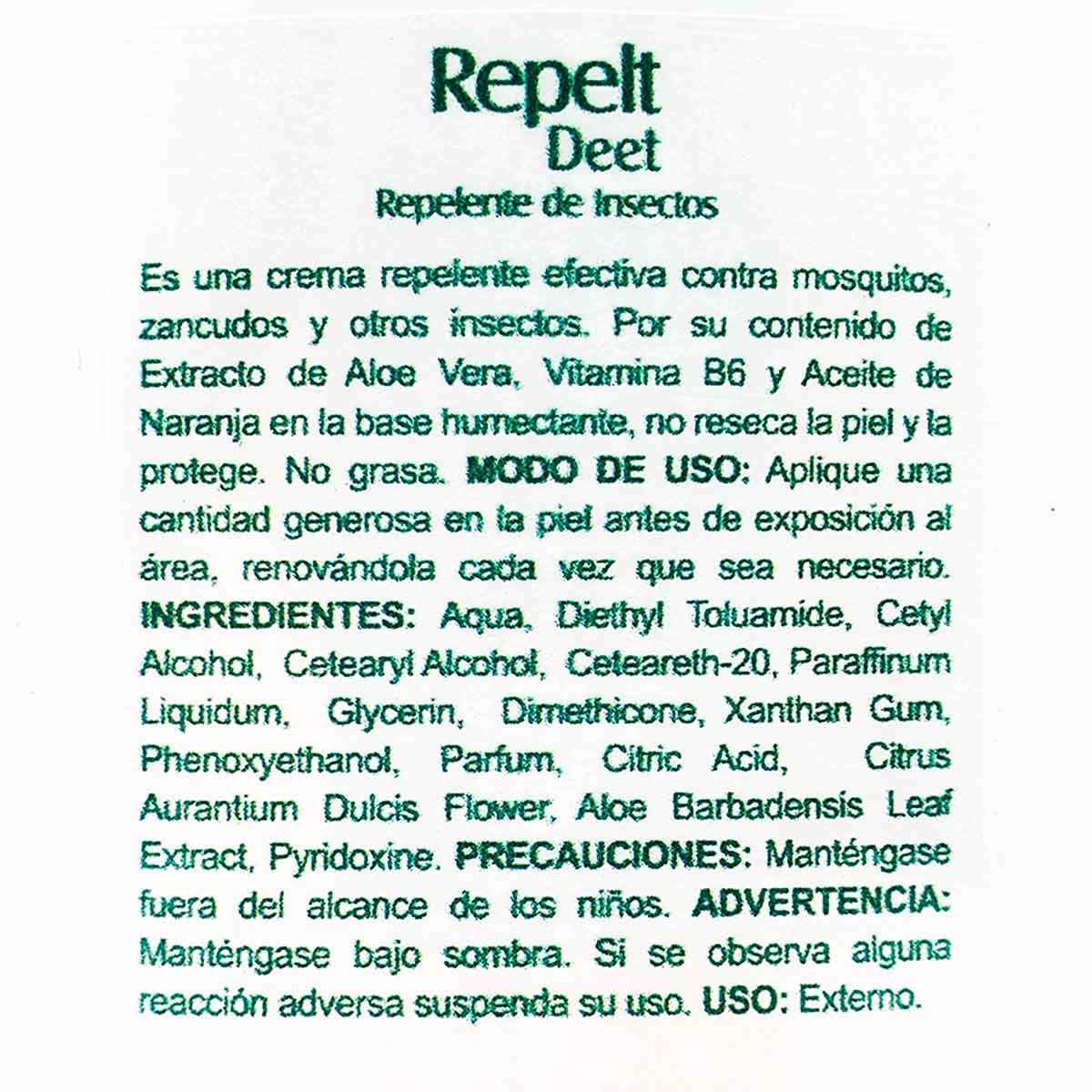 Repelente de Insectos Eco Repelt Deet 7.5% x 120g