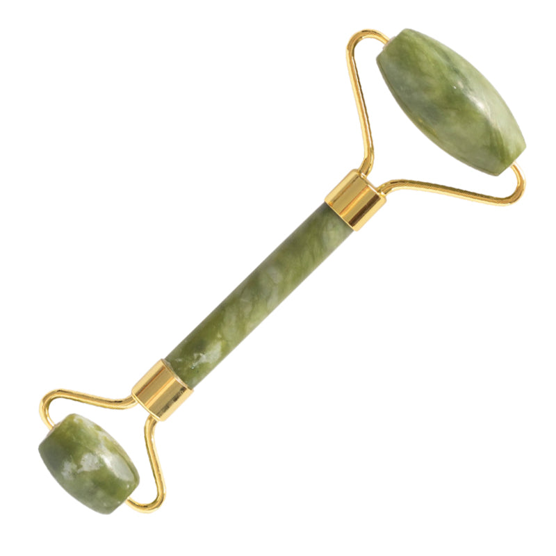 Rodillo Masajeador Facial de Jade