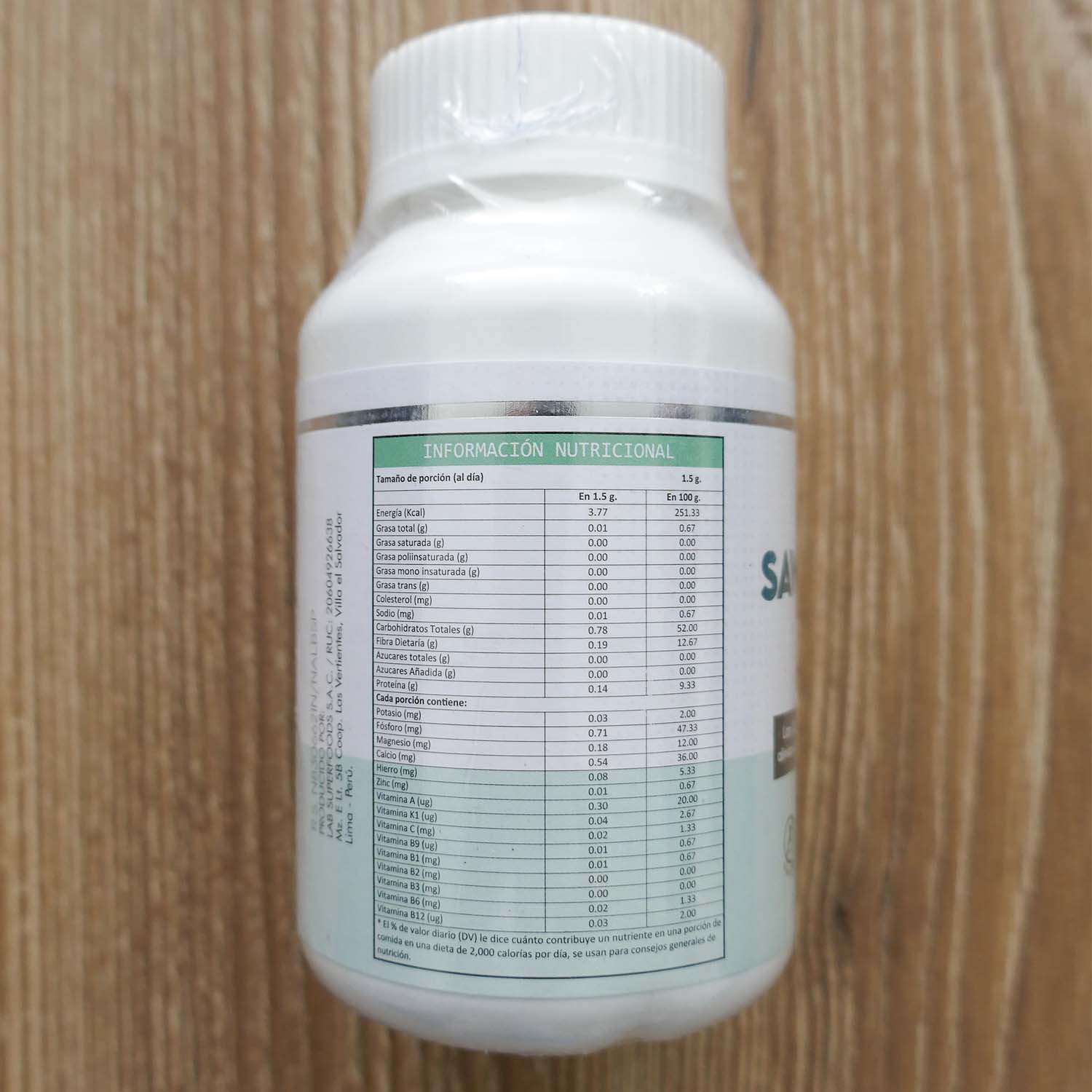 Saw Palmetto en cápsulas (120 x 500mg)