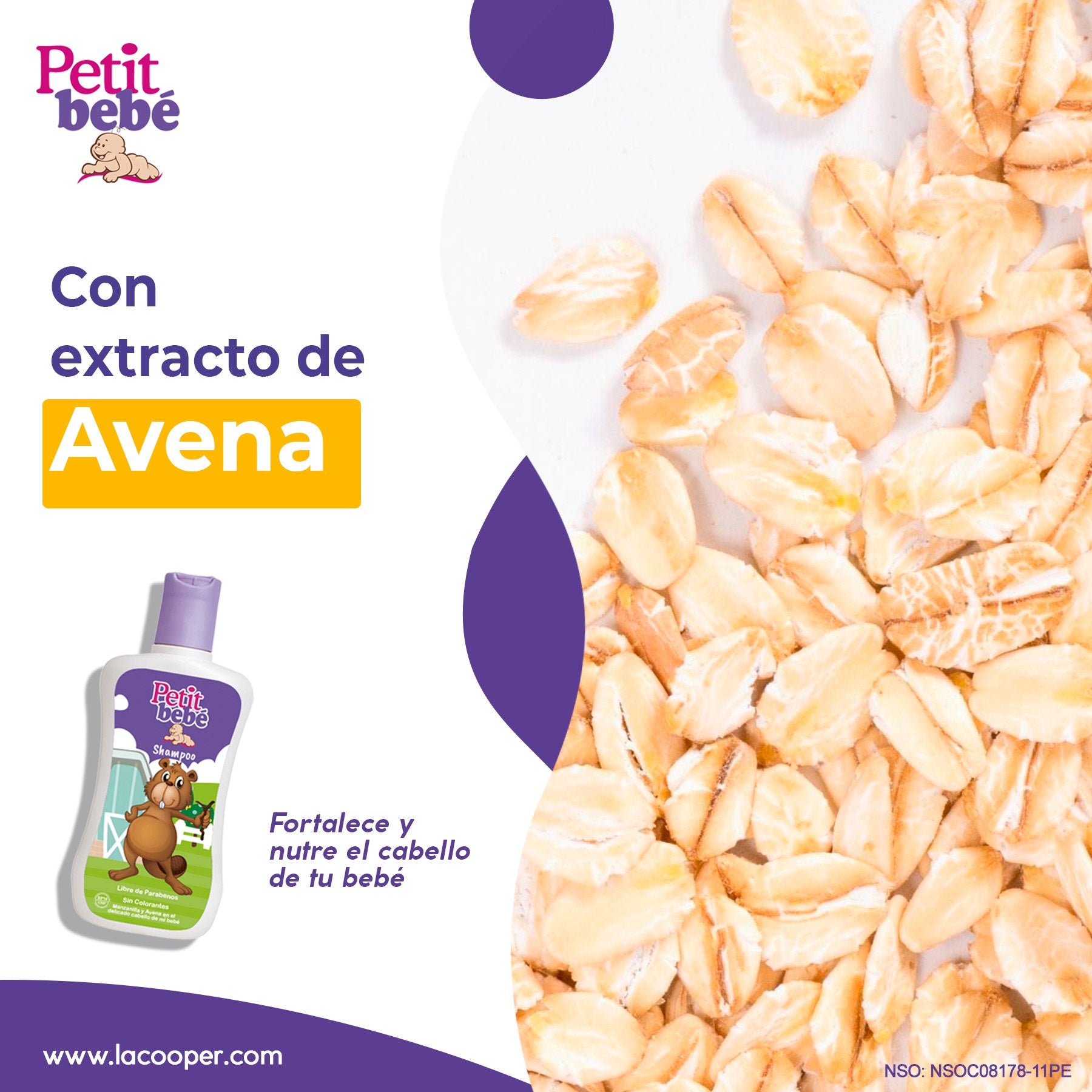 Shampoo Petit Bebé x 130ml