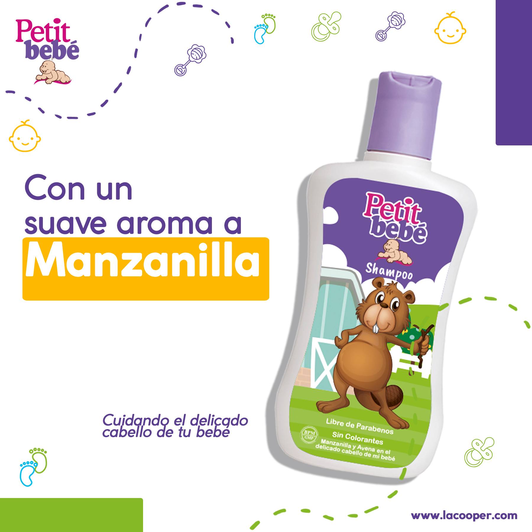 Shampoo Petit Bebé x 130ml