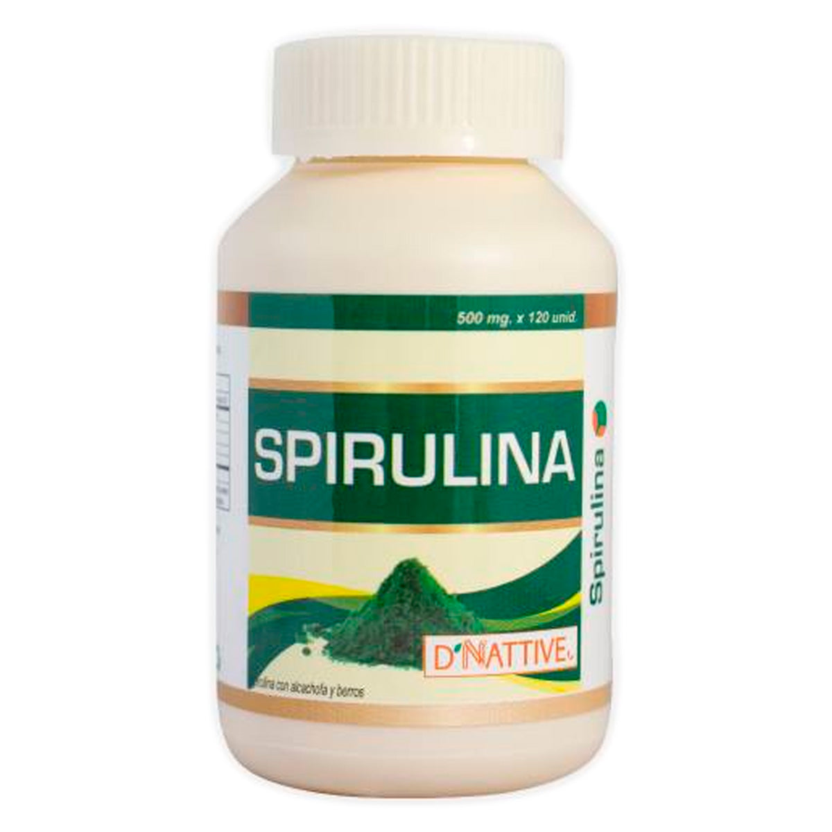Espirulina en cápsulas (120 x 500mg)