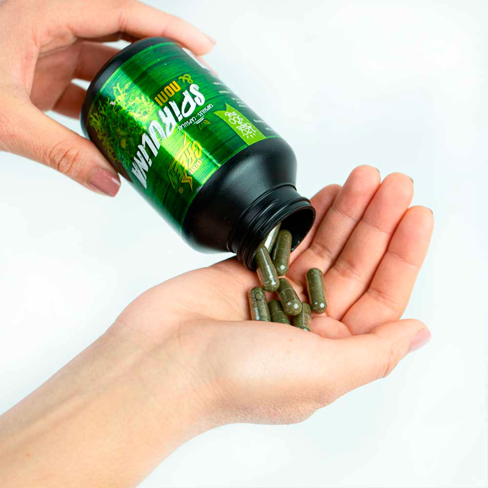 Espirulina & Noni en cápsulas (120 x 500mg)