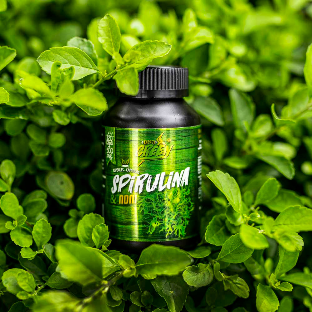 Espirulina & Noni en cápsulas (120 x 500mg)