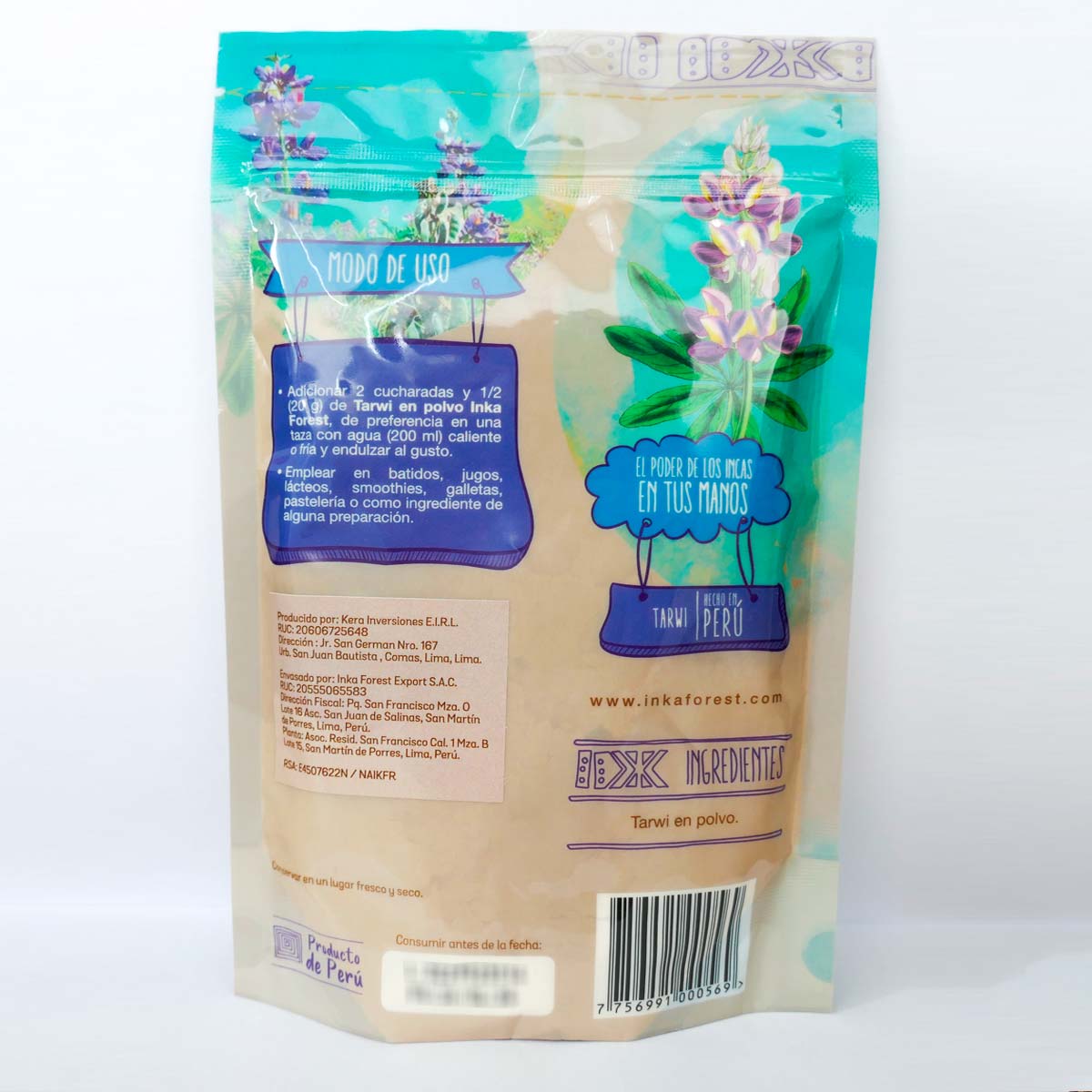 Tarwi Instantáneo en polvo x 200g