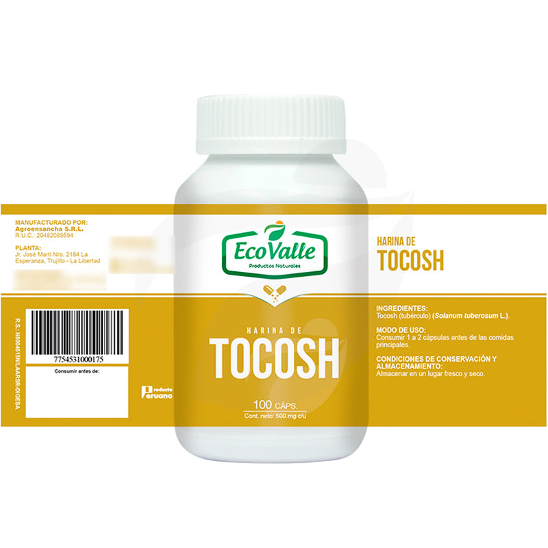 Tocosh en cápsulas (100 x 500mg)
