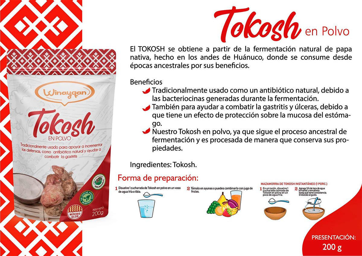 Tocosh en polvo x 200g