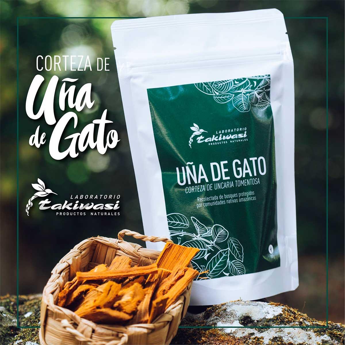 Corteza de Uña de Gato en trozos x 100g - Tikafarma