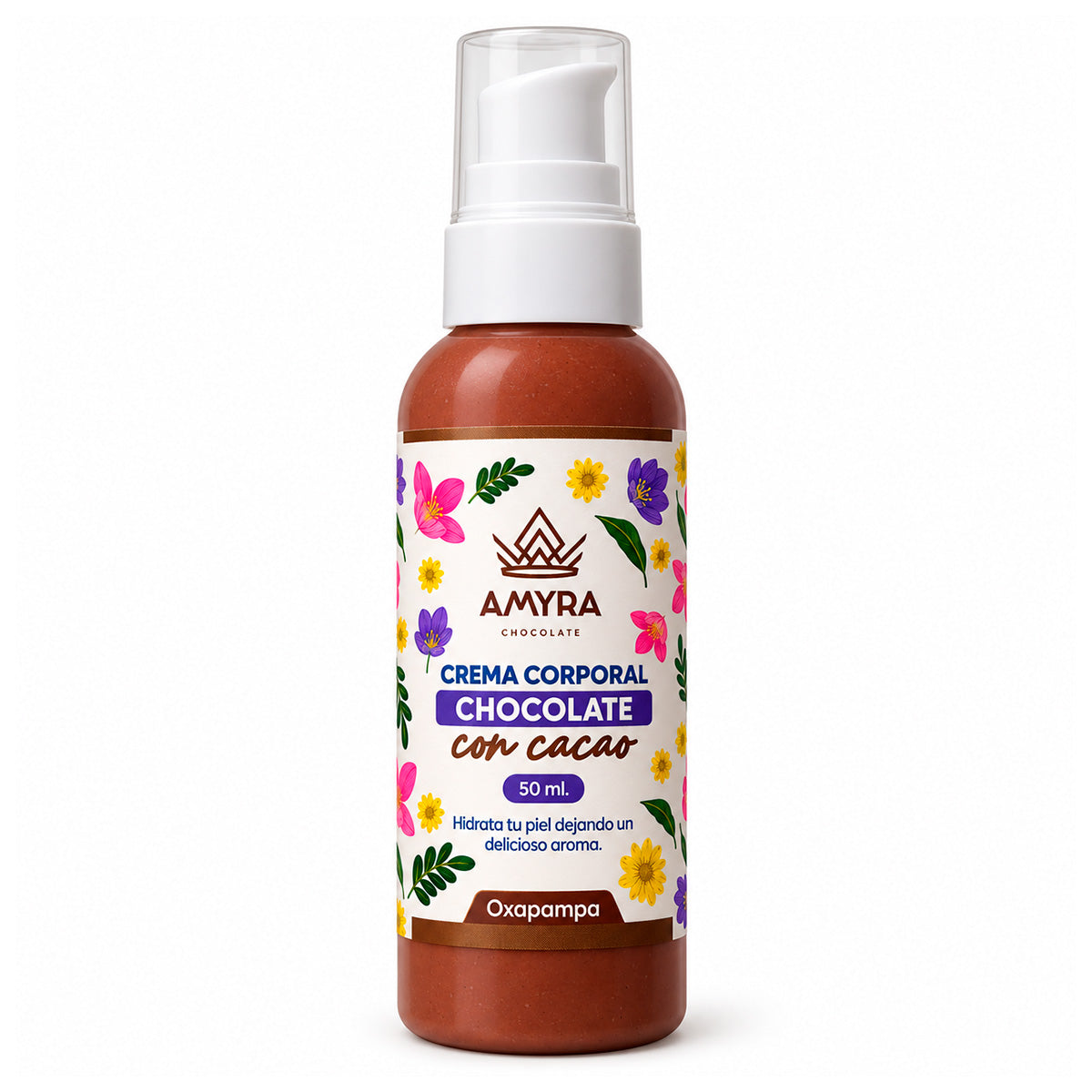 Crema Corporal Natural de Chocolate x 50ml
