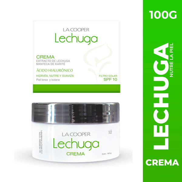 Crema de Lechuga con Ácido Hialurónico x 100g