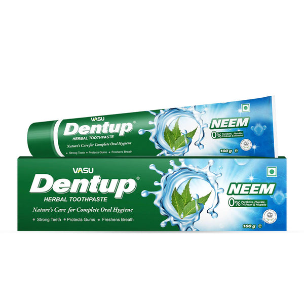 Pasta Dental Natural DentUp con Neem - Sin Flúor x 100g
