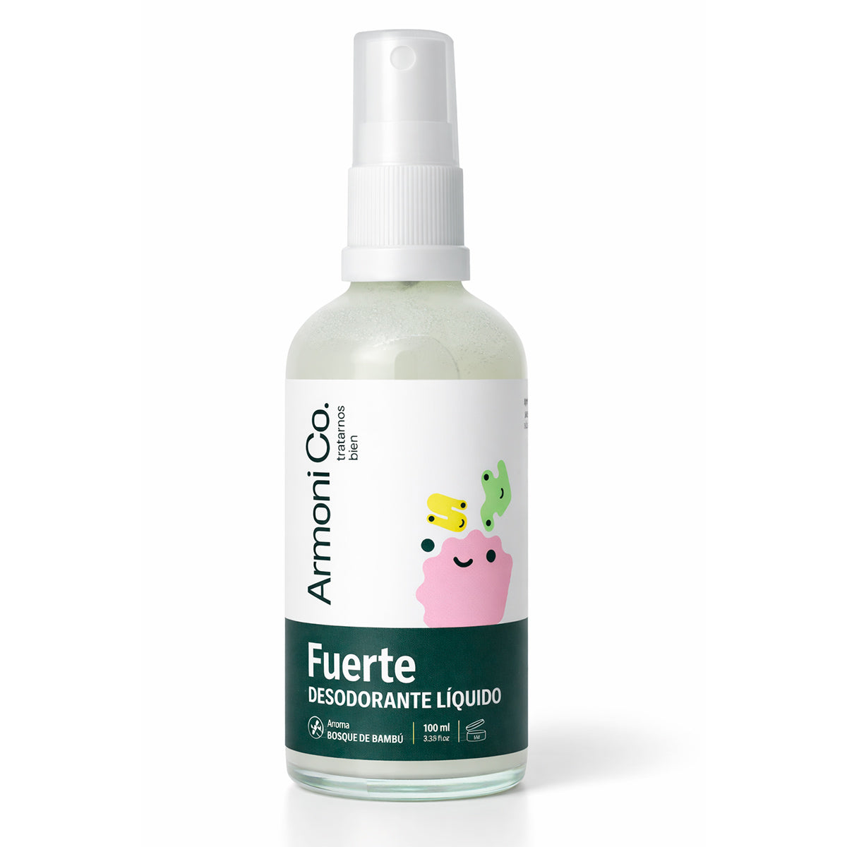 Desodorante Natural en Spray con Piedra de Alumbre - Fuerte x 100ml
