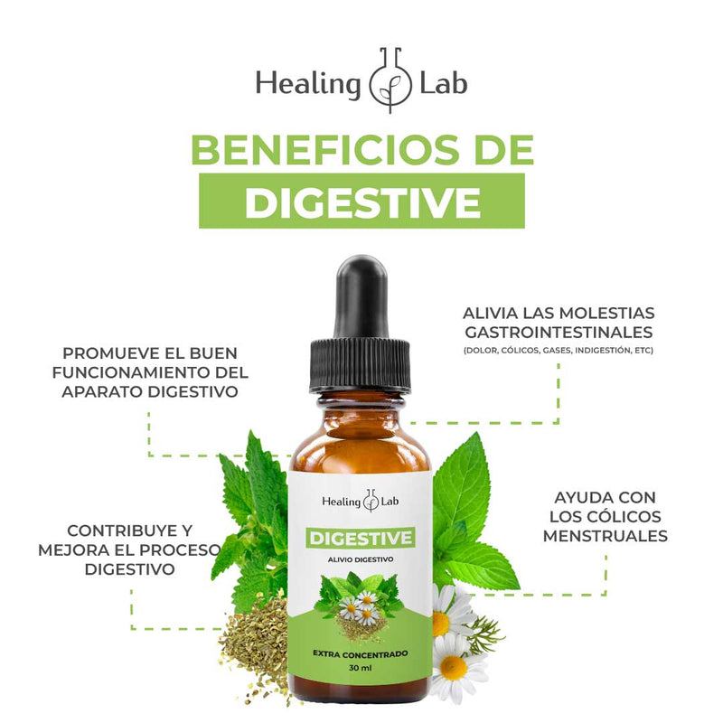 Digestive (Alivio Digestivo) - Extracto Sublingual x 30ml