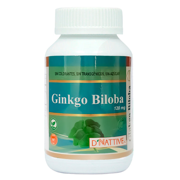 Ginkgo Biloba (Concentración y Memoria) en cápsulas (100 x 120mg)