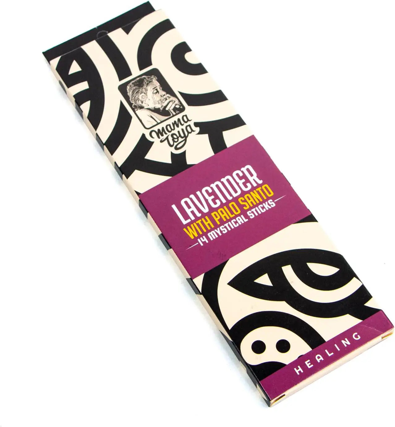 Incienso Artesanal de Lavanda con Palo Santo – 14 Varillas Naturales para Relajación, Aromaterapia y Purificación