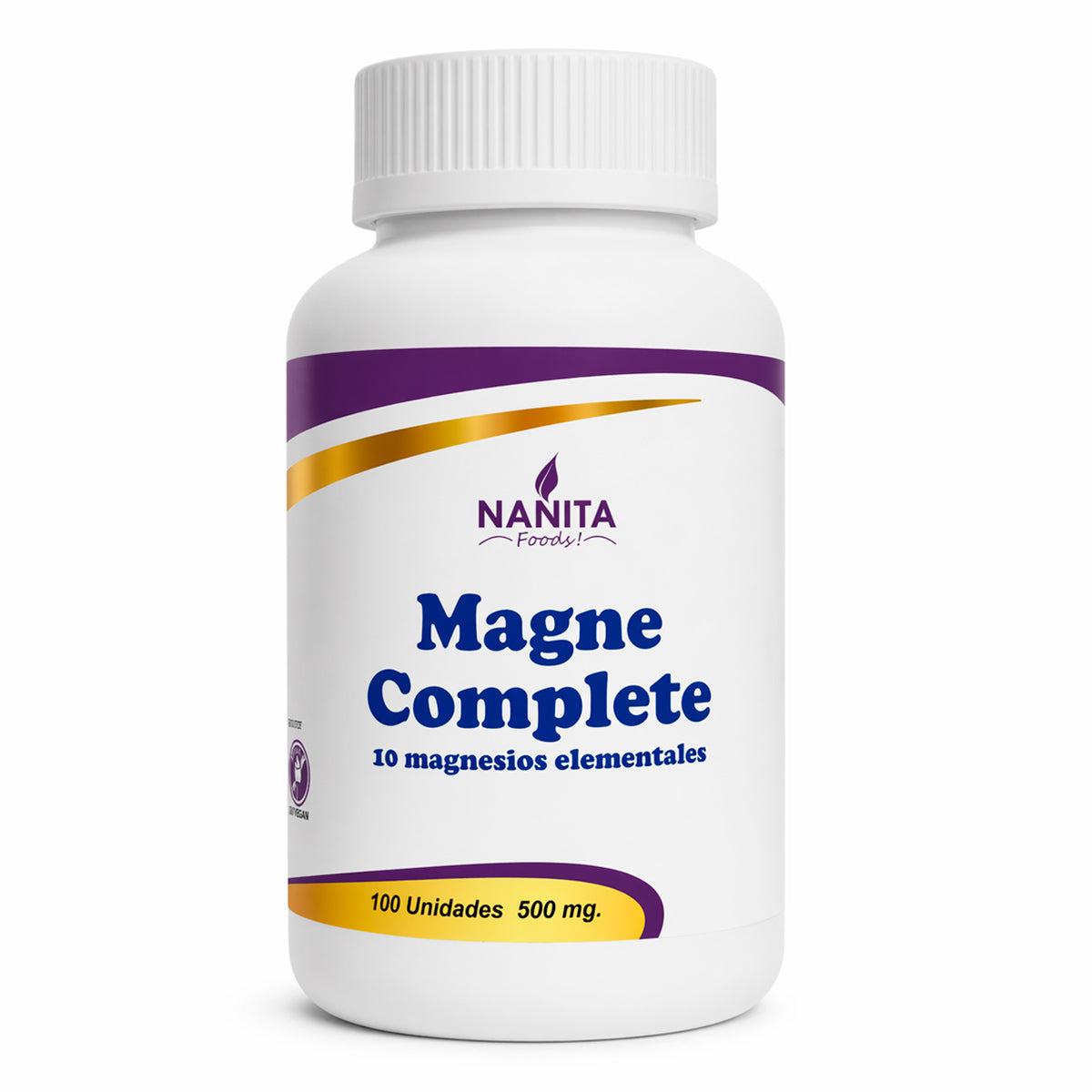 Magne Complete – Complejo Avanzado de Magnesio (10 Formas) en cápsulas (100 x 500mg)