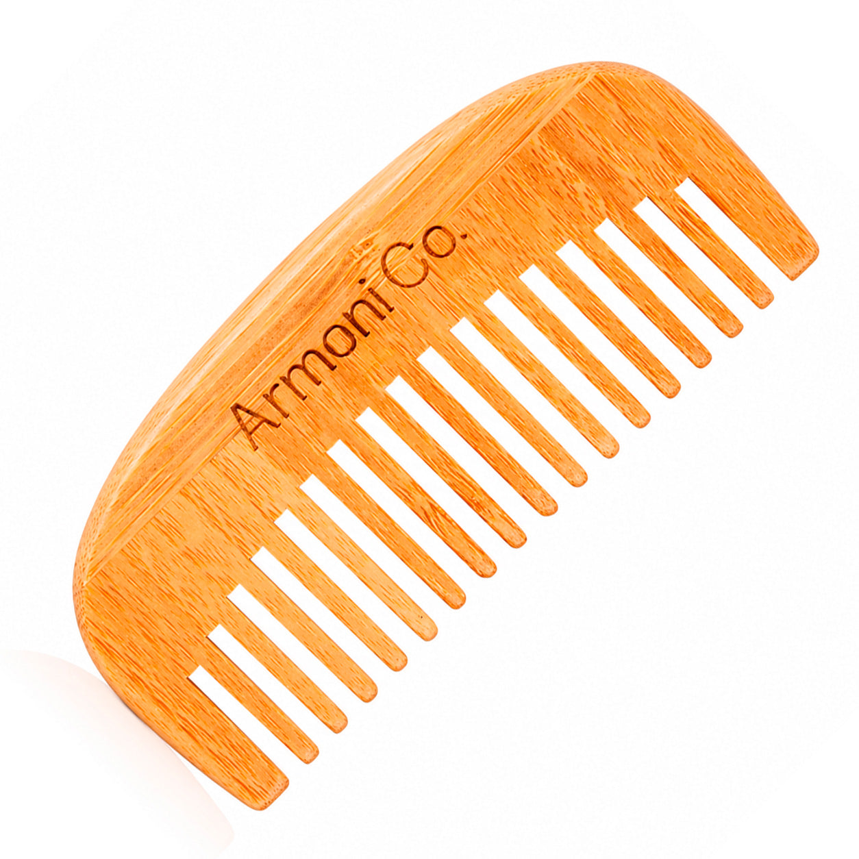 Peine de Bambú para Cabello Antifrizz | Desenreda y Masajea el Cuero Cabelludo